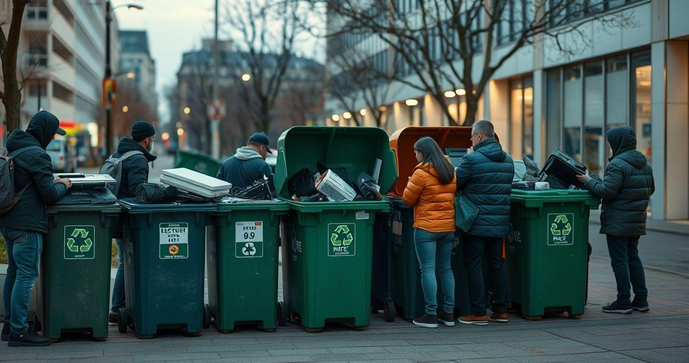 Coleta de lixo eletrônico: recolhimento seguro e autorizado Coleta de lixo eletrônico: recolhimento seguro e autorizado