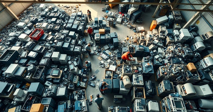 Empresas de reciclagem de resíduo eletrônico impulsionam a sustentabilidade Empresas de reciclagem de resíduo eletrônico impulsionam a sustentabilidade