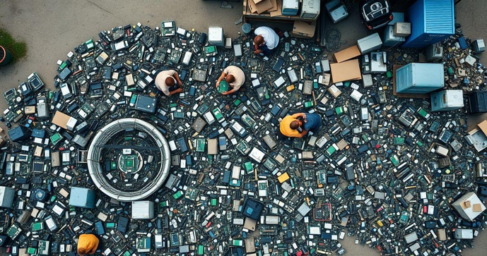 Como funciona a coleta de resíduos eletrônicos e sua importância para o meio ambiente Como funciona a coleta de resíduos eletrônicos e sua importância para o meio ambiente