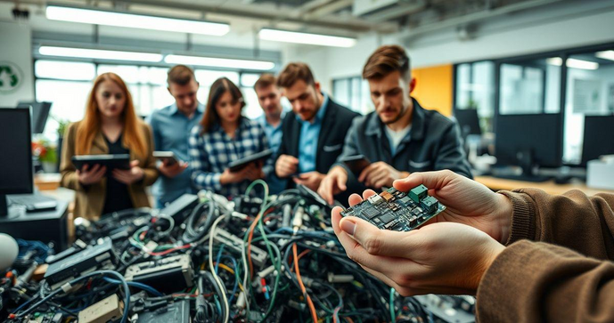 Empresa De Descarte De Material Eletrônico: Processos Sustentáveis