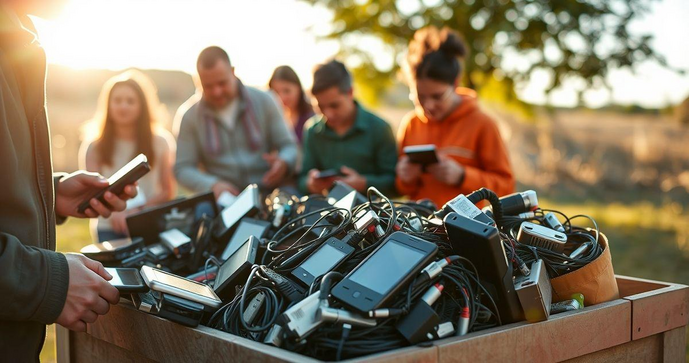 Reciclagem de aparelhos eletrônicos: Ecoeficiente Reciclagem de aparelhos eletrônicos: Ecoeficiente