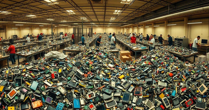 Descubra como o centro de descarte de eletrônicos transforma lixo em valor Descubra como o centro de descarte de eletrônicos transforma lixo em valor