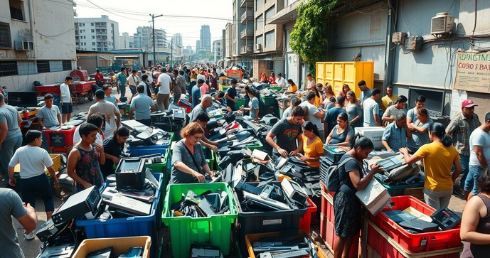 Desvendando a Coleta de Lixo Eletrônico em SP: Como Transformar Resíduos em Oportunidades