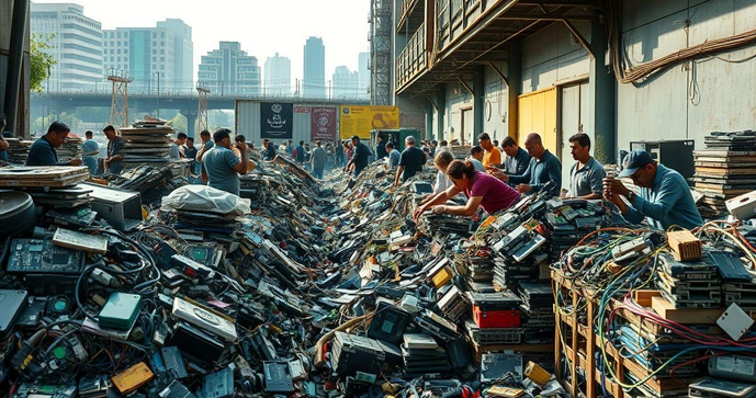 Desvendando a Logística Reversa de Eletrônicos: O Futuro Sustentável da Tecnologia