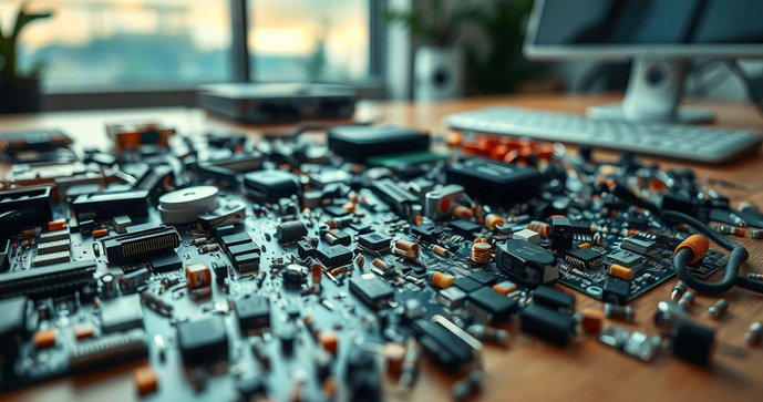 Logística Reversa de Componentes Eletrônicos e Seus Benefícios Logística Reversa de Componentes Eletrônicos e Seus Benefícios