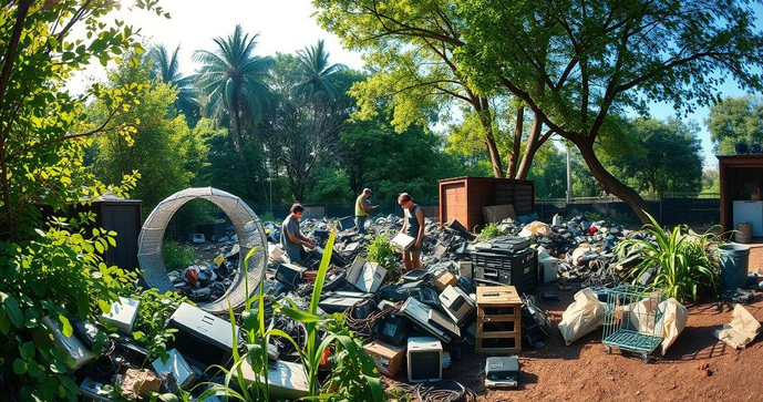 Reciclagem de Eletrônicos: Essencial para um Futuro Sustentável Reciclagem de Eletrônicos: Essencial para um Futuro Sustentável