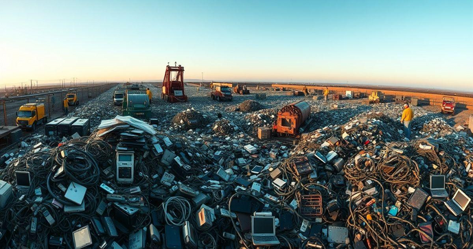 Reciclagem de resíduo eletrônico e sua importância para o meio ambiente Reciclagem de resíduo eletrônico e sua importância para o meio ambiente