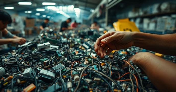 Transforme Lixo em Ouro: A Revolução na Destinação de Resíduos Eletrônicos