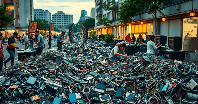 Destinação de resíduos eletrônicos: gestão ambiental eficiente Destinação de resíduos eletrônicos: gestão ambiental eficiente